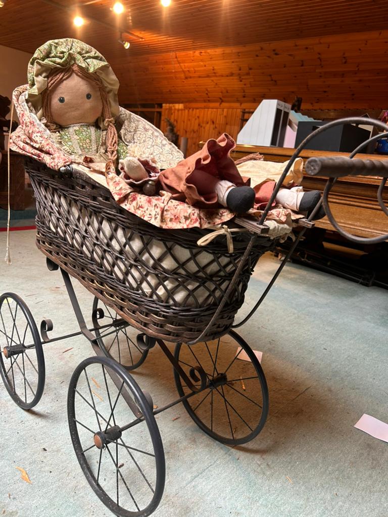 Lappenpoppen en koets, Kinderen en Baby's, Ophalen, Zo goed als nieuw, Kinderwagen