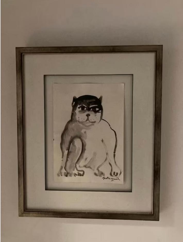 josé vermeersch aquarel, Antiek en Kunst, Ophalen