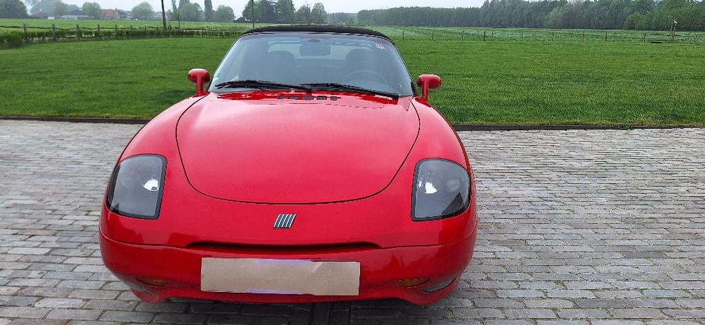 FIAT BARCHETTA, Stof, Zwart, 4 cilinders, Cabriolet