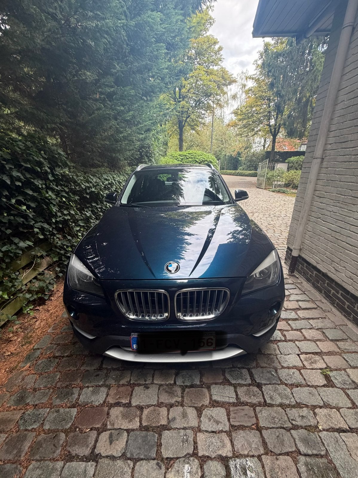 (Verkocht) X1 sDrive181, Auto's, X1, Zwart, Blauw, Leder