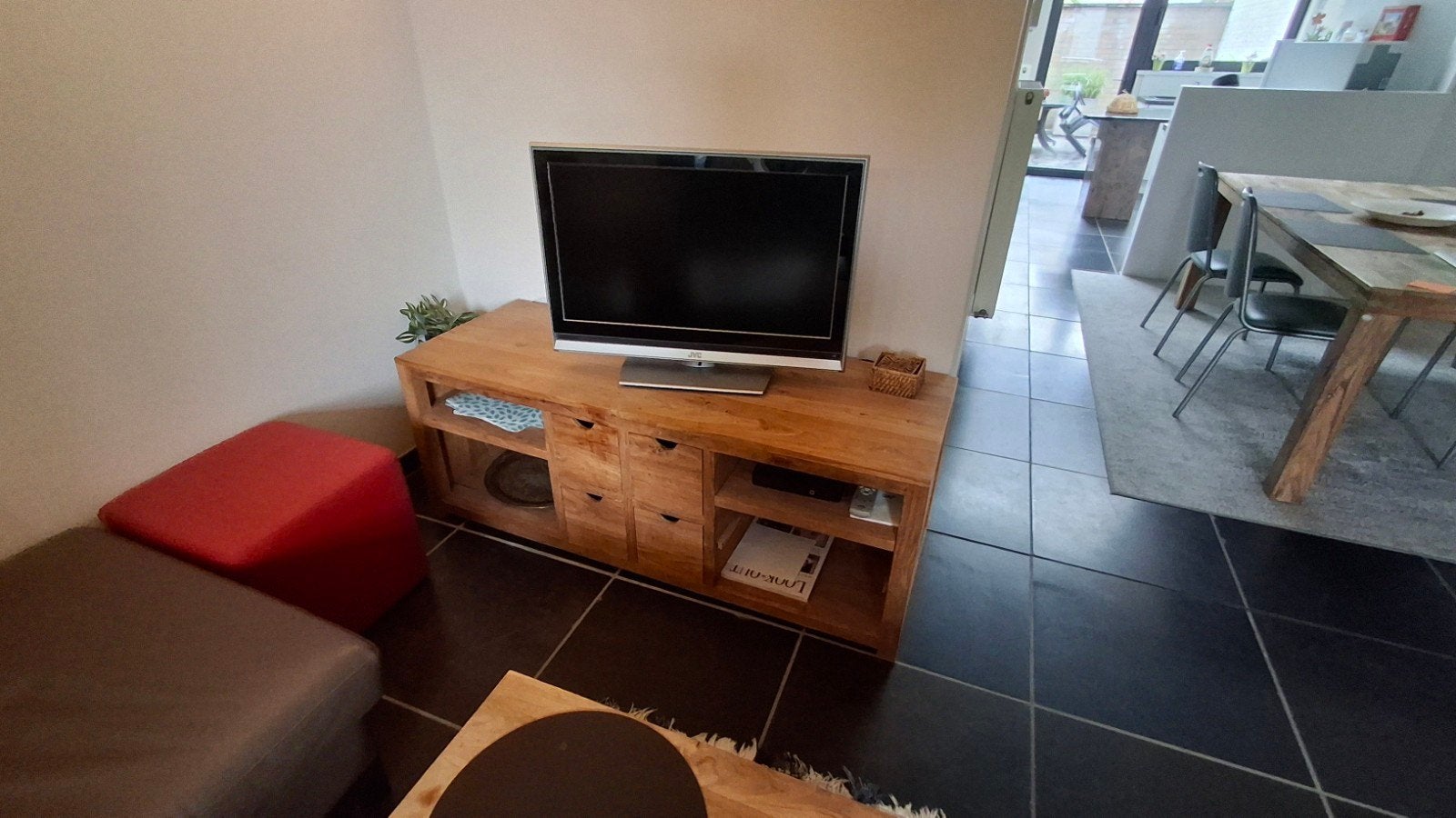 Salontafel en tv meubel, Ophalen