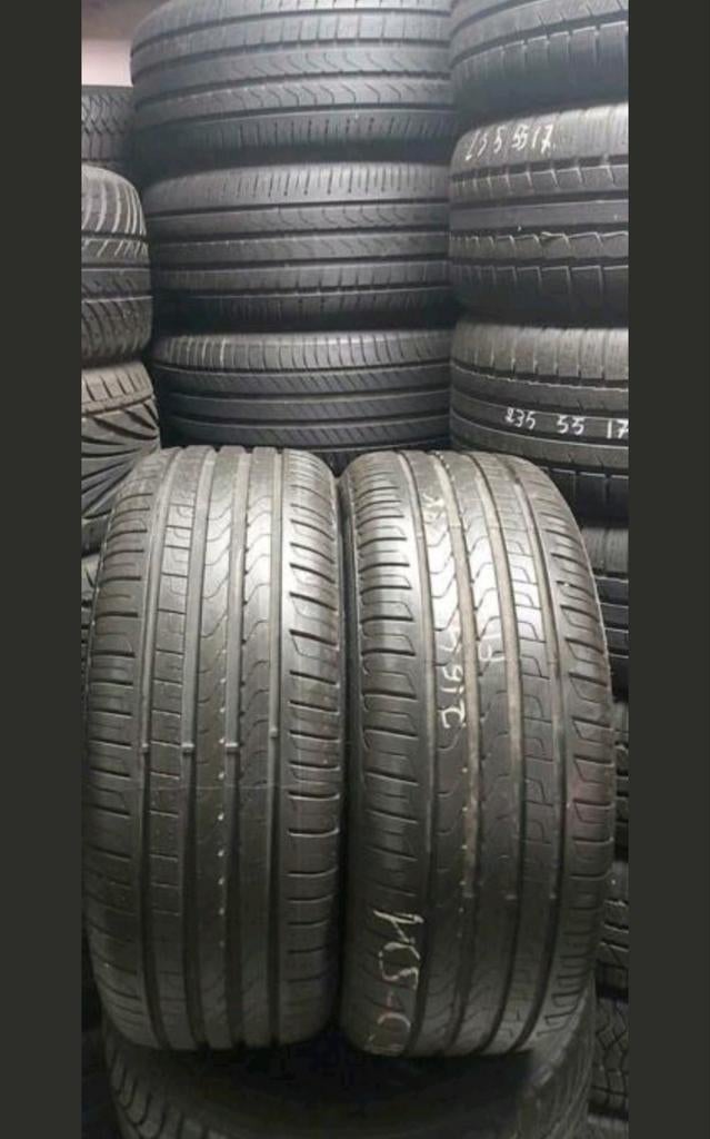 21545r18 215 45 r18 215/45/18 pirelli Dunlop avec montage, Enlèvement ou Envoi