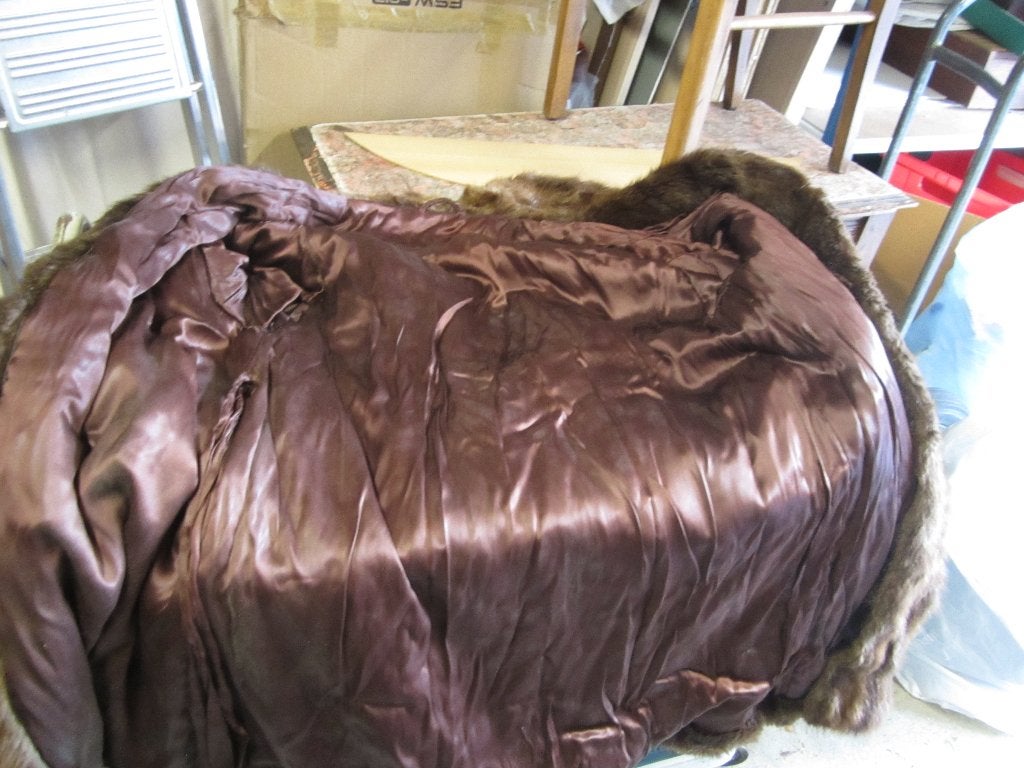 manteau vison, Antiek en Kunst, Ophalen, Dames