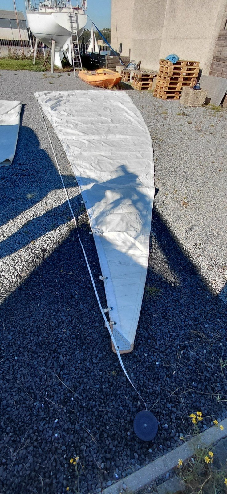 Grand-voile (avant) : 9,70 mm/inférieure 
Grand-voile (avant, Sports nautiques & Bateaux, Enlèvement ou Envoi, Utilisé, 6 mètres ou plus