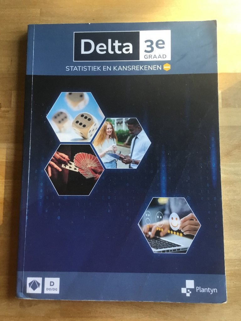 Delta 3e statistieken kansrekenen, Ophalen of Verzenden, Nieuw, ASO, Wiskunde A