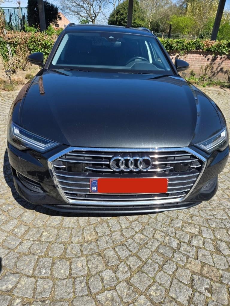 Mooie Audi A6 Avant Black edition, Autos, Cuir, Achat, Euro 6, Entreprise