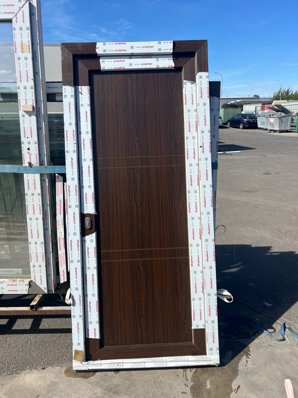 Porte extérieur pvc 950x2130 700€, Bricolage & Construction, Neuf, Double vitrage, 160 cm ou plus, Enlèvement