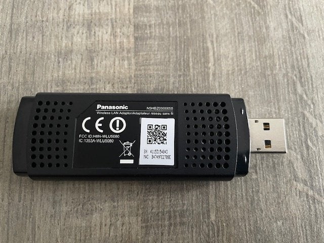 Panasonic draadloze LAN-adapter, Wi-LAN, TV, Hi-fi & Vidéo, Enlèvement ou Envoi, Neuf, Autres câbles