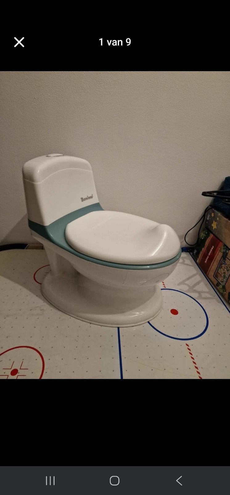 Baninni Kindertoilet Pippi Groen - Zo goed als nieuw, Ophalen