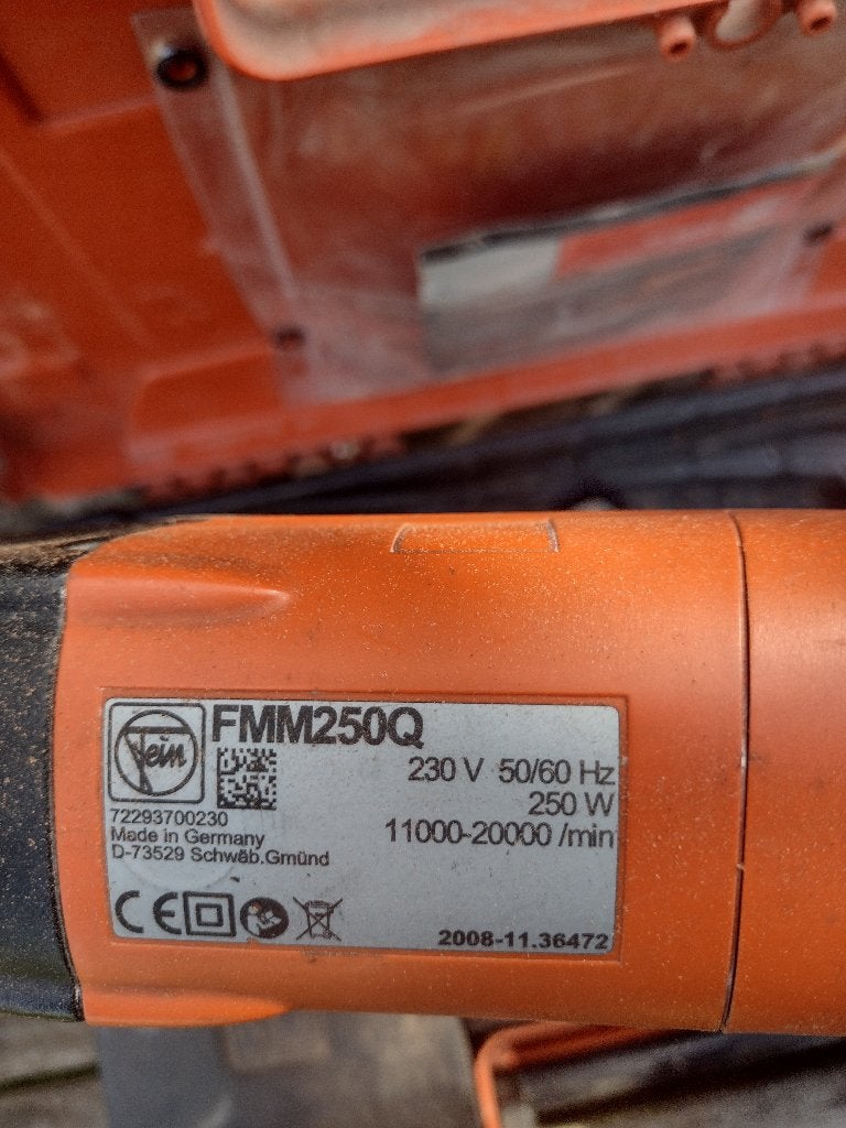 Fein multitool, Doe-het-zelf en Bouw, Ophalen, Gebruikt