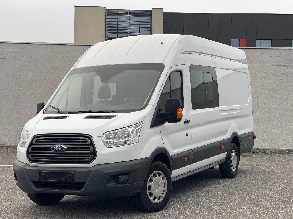 Ford Transit 2.0 TDCi 350 H3 L4, cabine double, 6 places, Achat, Entreprise, Boîte manuelle, Diesel