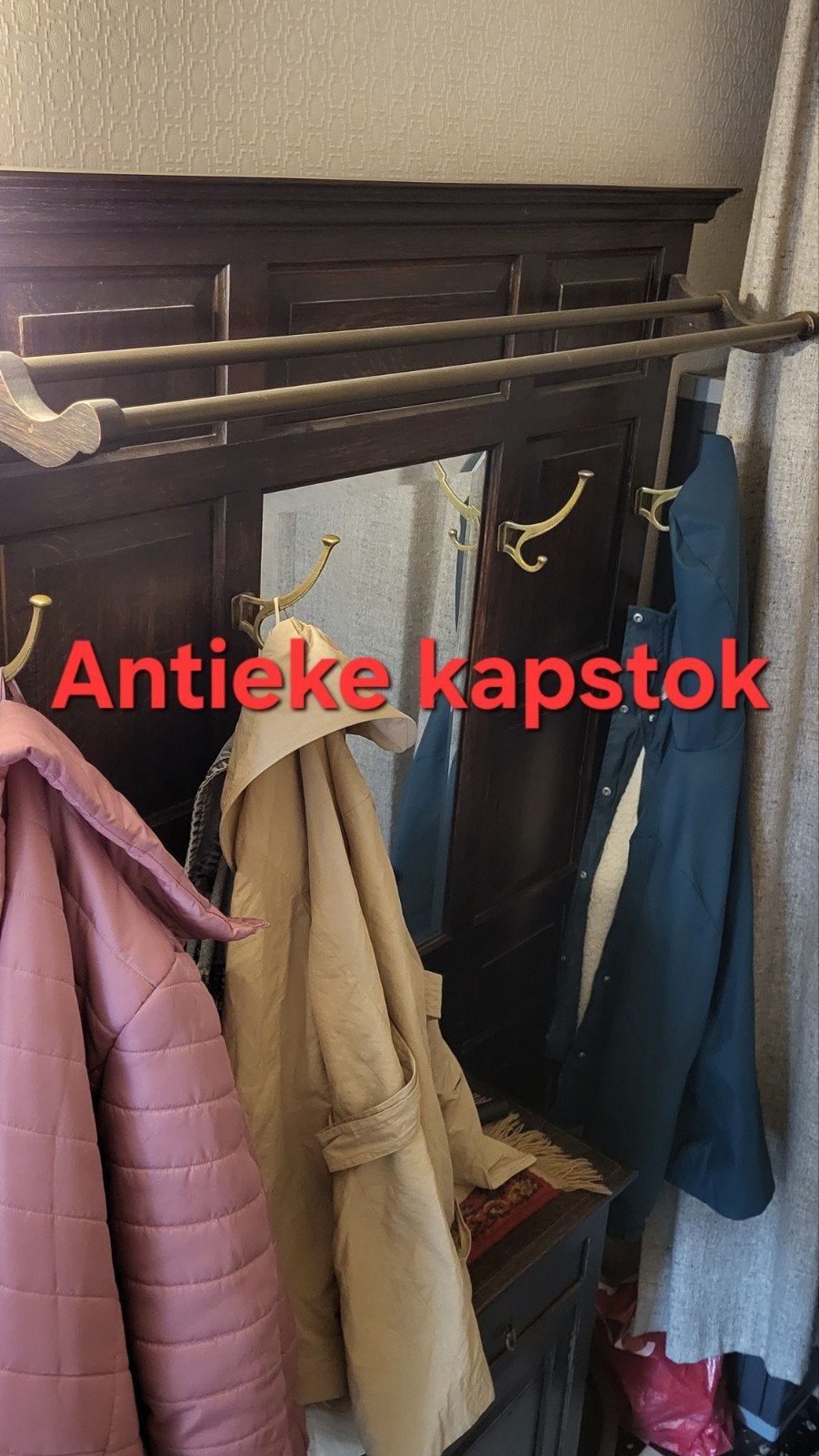Grote staande kapstok, Huis en Inrichting, Ophalen, Staande kapstok