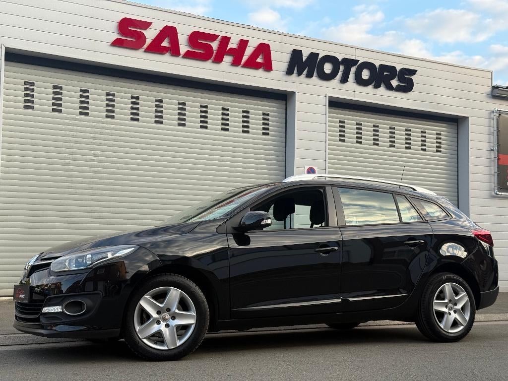 Renault Megane Grand-T 1.6 Benzine | Top Staat | 12MGarantie, Auto's, Voorwielaandrijving, Euro 5, Stof, Zwart
