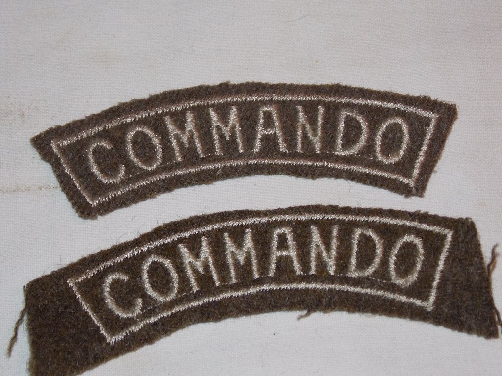 Tabs  Commando Belge (1945), Collections, Enlèvement ou Envoi, Armée de terre, Emblème ou Badge
