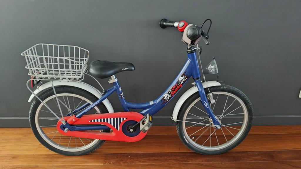 Kinderfiets 18" van Puky, Ophalen