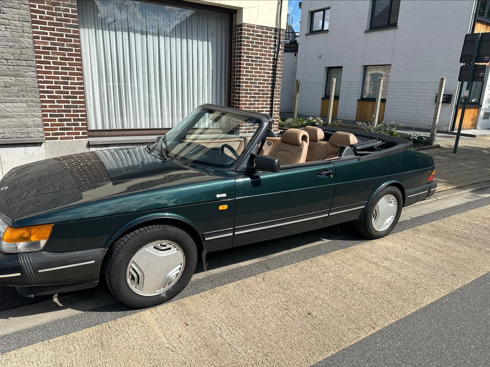 Saab 900 cabrio 1991, Autos, Cuir, Achat, Particulier, 2100 cm³