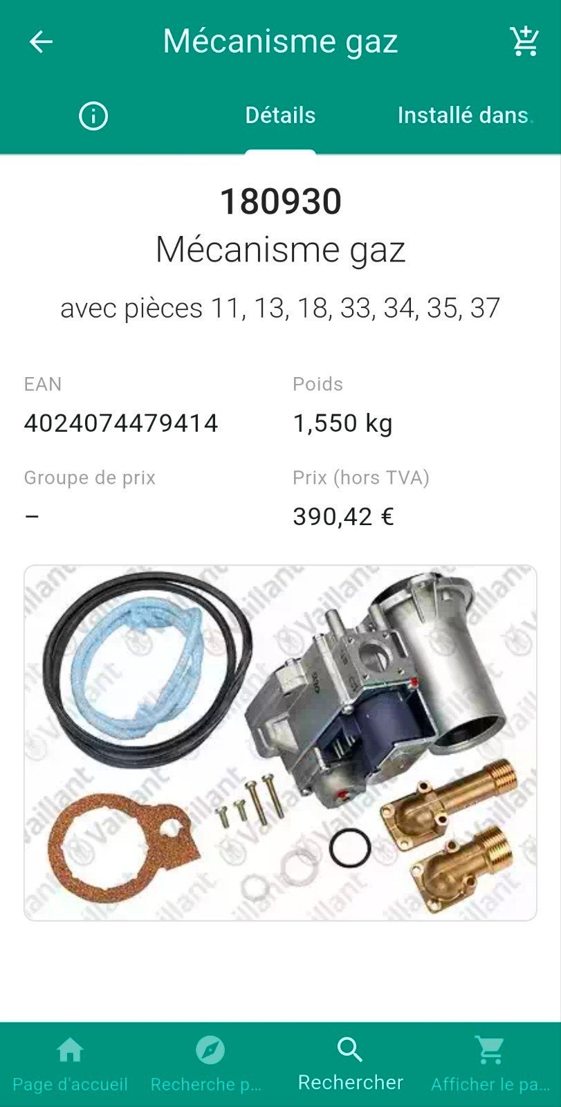 Bloc gaz Vaillant ecoTEC VC BE 656/4-5 (A) 100% Neuf, Enlèvement ou Envoi, Neuf