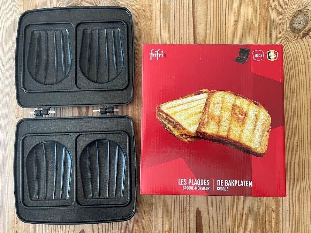Plaques à pâtisserie Frifri Croque Monsieur, Enlèvement ou Envoi, Plaques amovibles, Comme neuf