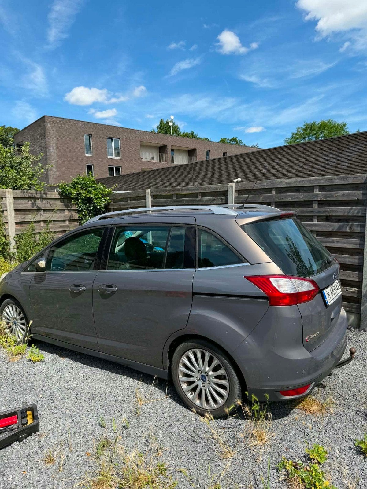 Ford C-Max Grand 2013, Autos, Argent ou Gris, Achat, Boîte manuelle, 5 portes