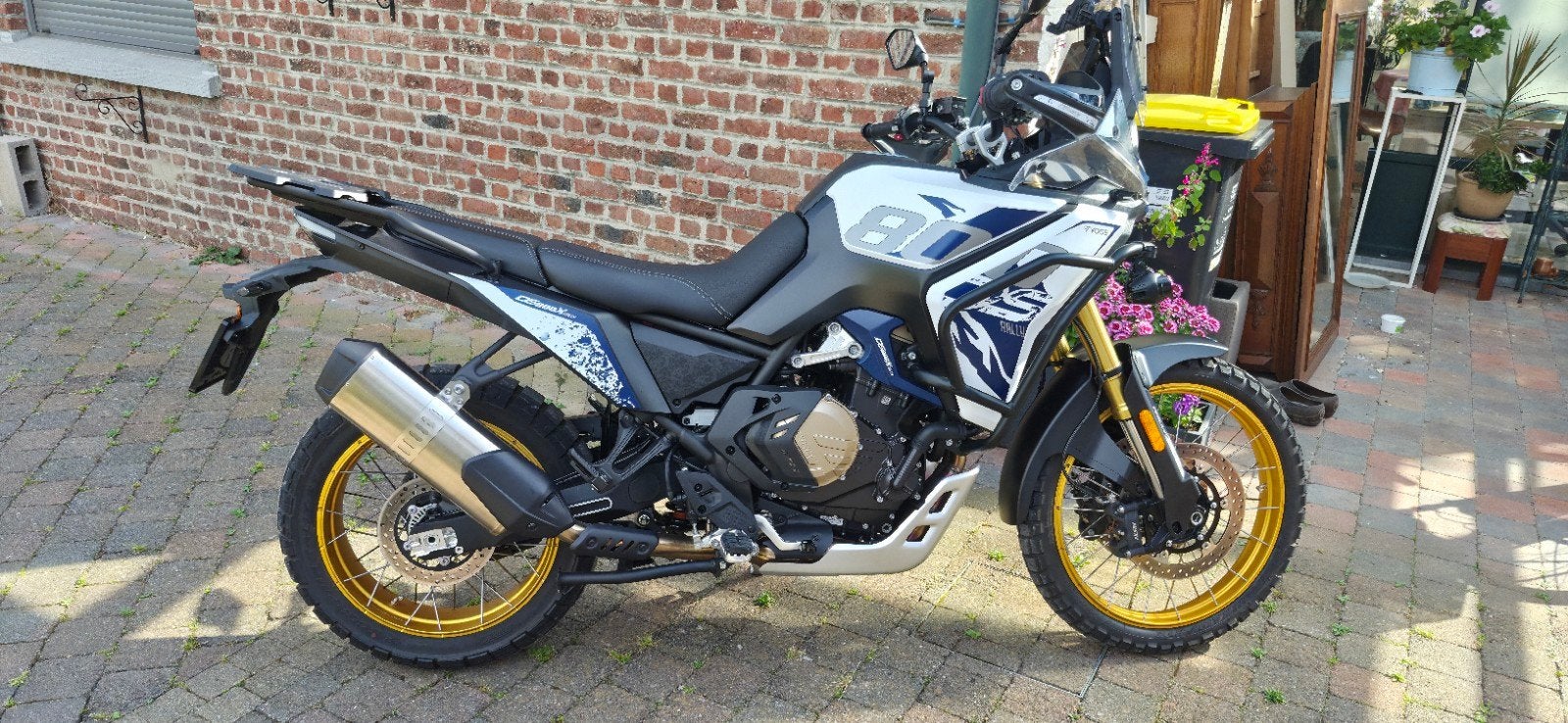 Moto Voge DS800 Rally 5/2026 1100 km, Ophalen