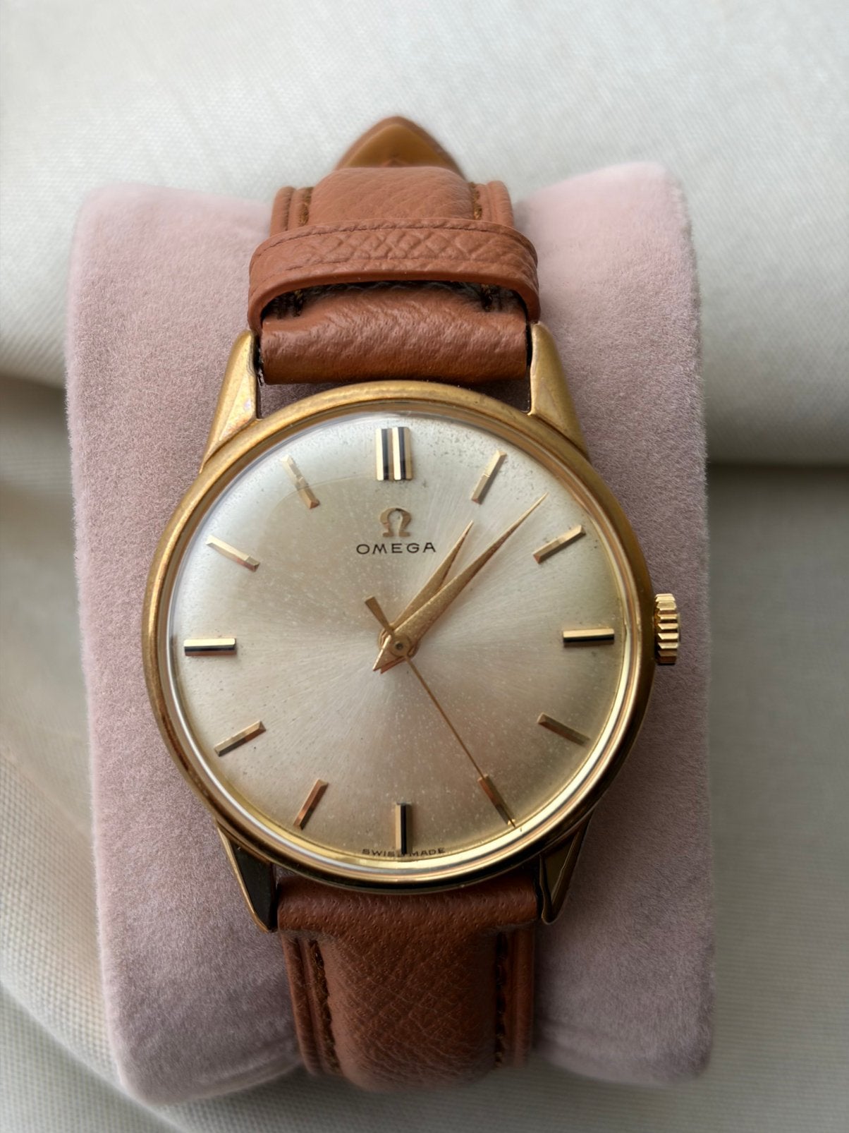 Montre omega classique vintage homme, Montre-bracelet, Cuir, Enlèvement, Omega