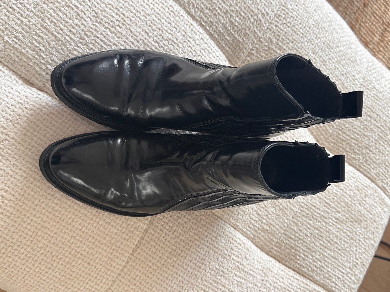Bottines Be Original cuir noir T 39 à venir chercher à WSL, Vêtements | Femmes, Enlèvement, Noir