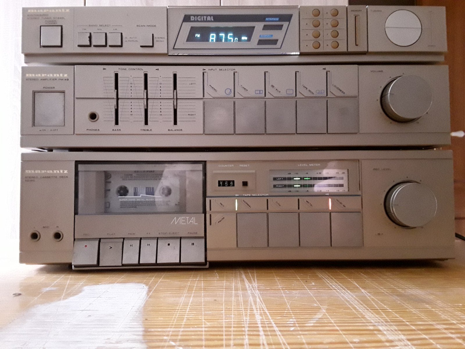 Marantz stereoketen, Ophalen