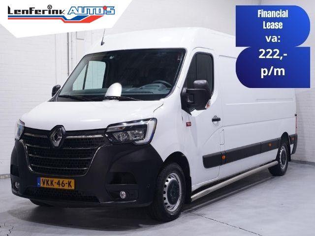 Renault Master 2.3 dCi 150 pk L3H2 Navi, Camera Dode Hoek As, Auto's, Bestelwagens en Lichte vracht, Parkeersensor, Renault, Wit