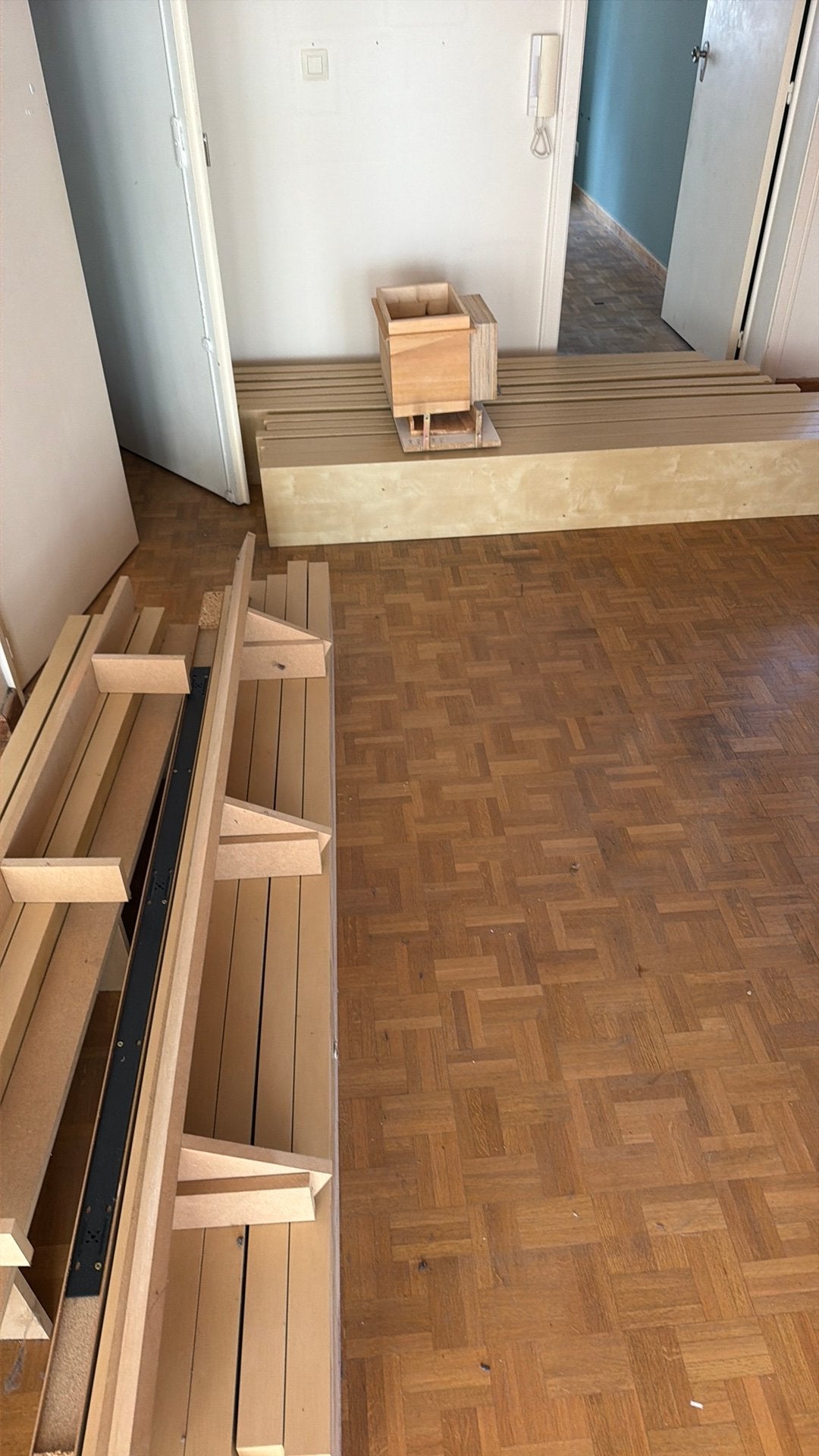 Wandplank 24 stuks ikea 1,80m, Enlèvement, Comme neuf