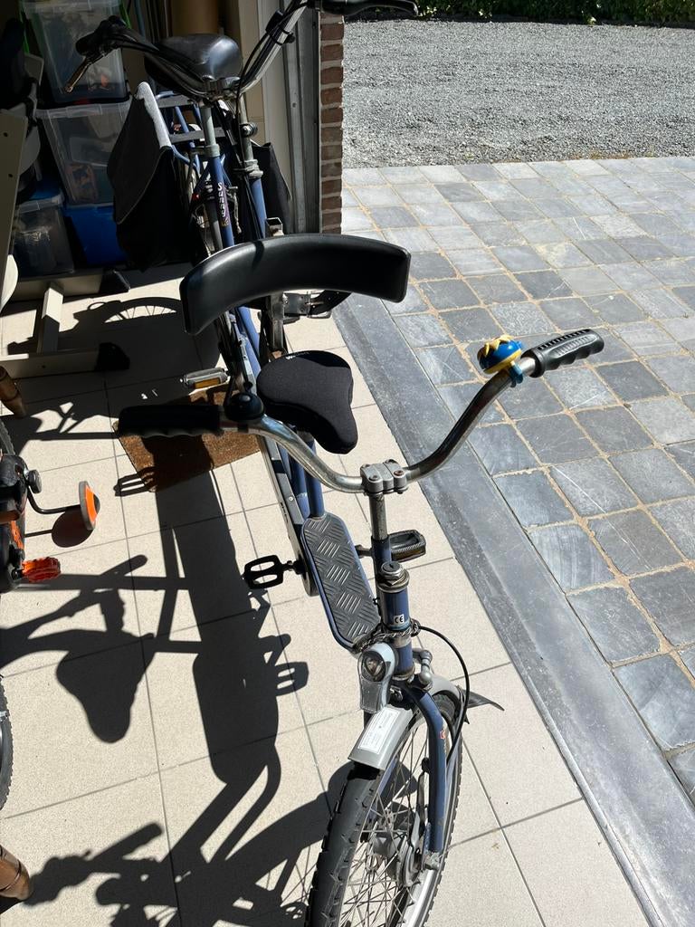Tandem ouder kind, Fietsen en Brommers, Fietsen | Tandems, Ophalen, Zo goed als nieuw
