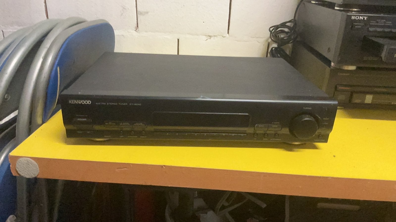 Kenwood kt 6040, Audio, Tv en Foto, Tuners, Ophalen, Gebruikt