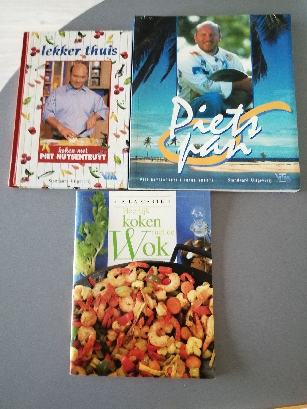 3 kookboeken voor €5, Ophalen
