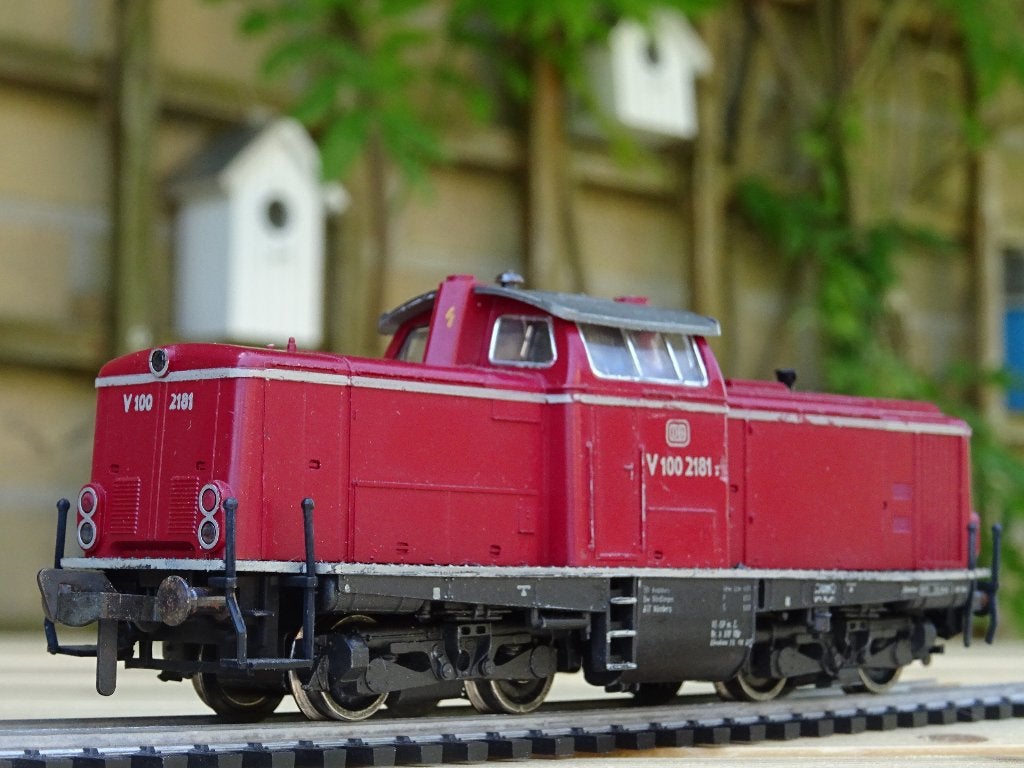 Locomotive diesel allemande - Fleischmann - HO, Hobby & Loisirs créatifs, Enlèvement ou Envoi, Fleischmann, Locomotive, Courant continu