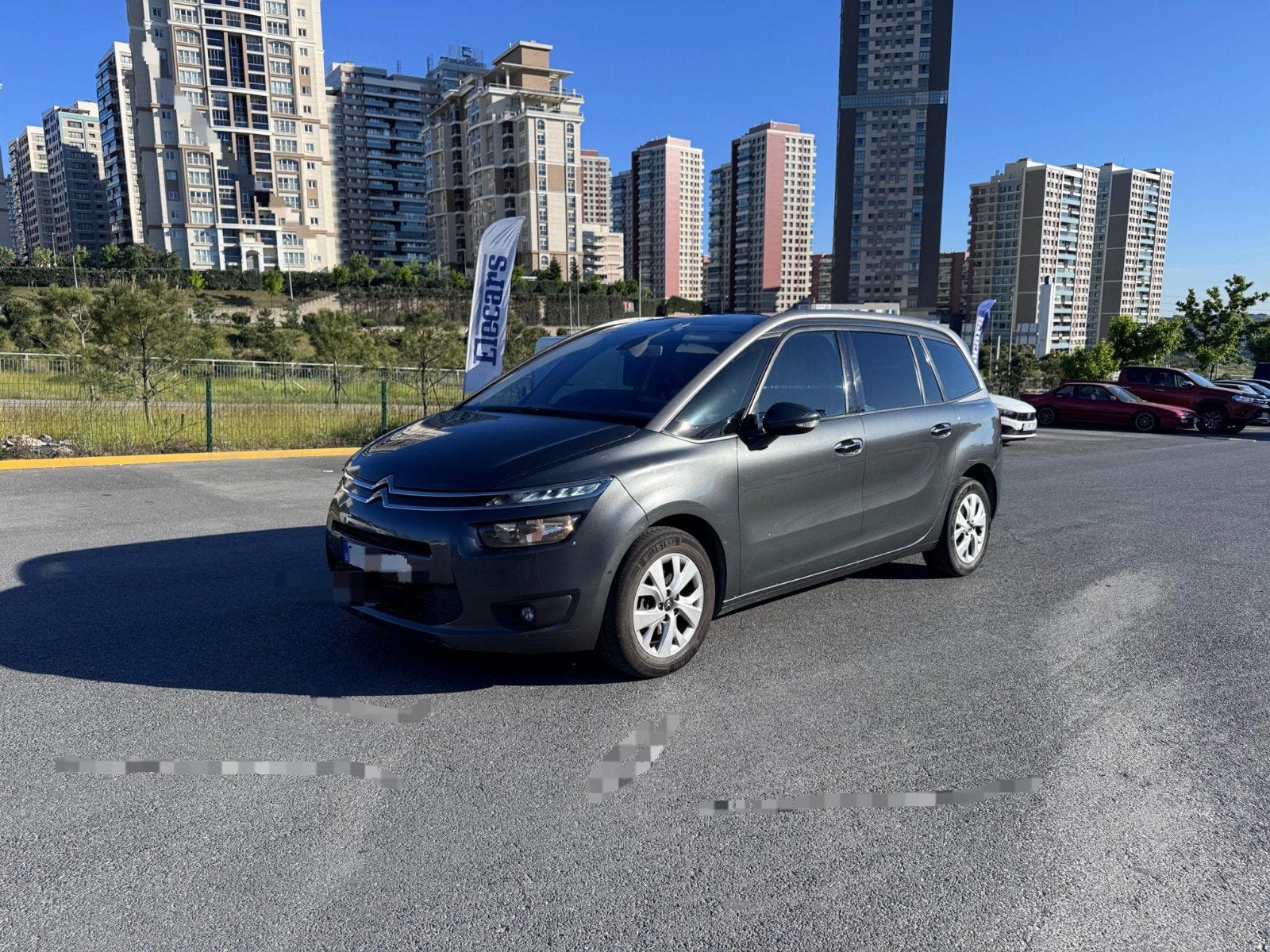 Citroen C4 grand picasso 2016 bj 1.6 HDI automat  7pl 6900€, Auto's, Stof, 4 cilinders, 5 deurs, Particulier