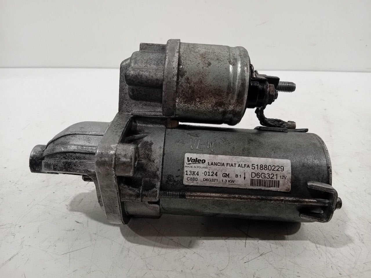 Startmotor Fiat Doblo, Auto-onderdelen, Onderdelen@venauto.nl, Van der Ven Autorecycling B.V., Gebruikt, Ettenseweg 76, 4706 PB Roosendaal, The Netherlands