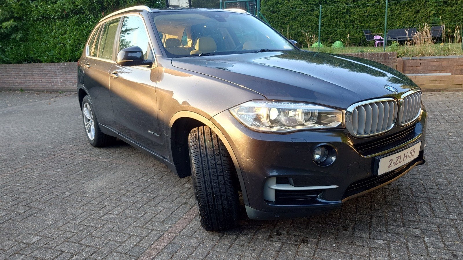 Bmw X5 40 x entraînement, Autos, Cuir, Argent ou Gris, Achat, 5 portes
