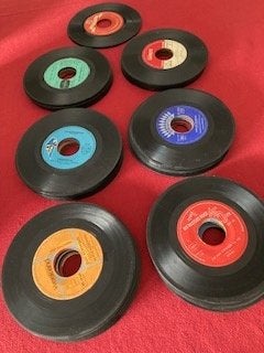 Vinyl singles, Ophalen of Verzenden, Gebruikt