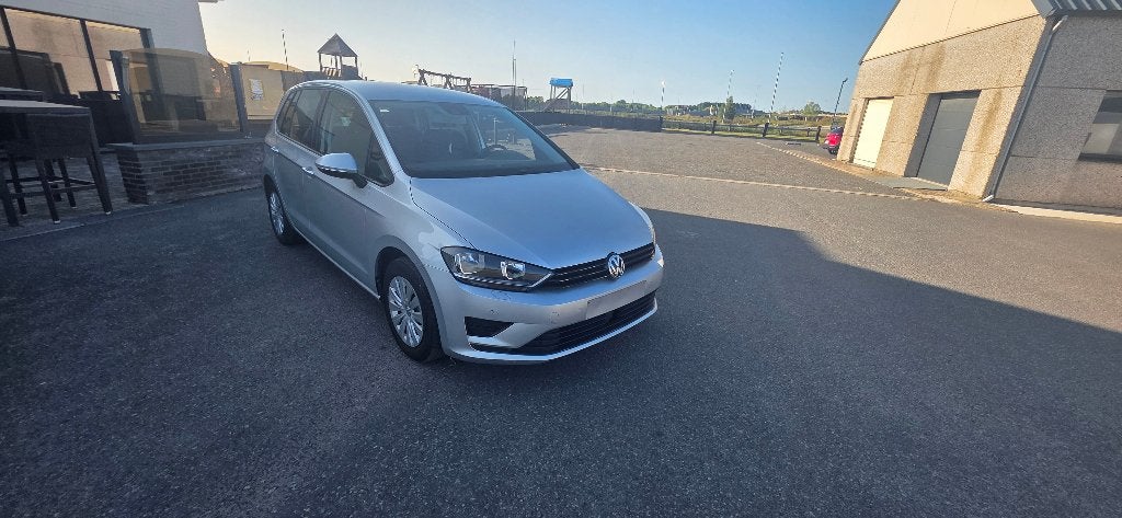 Vw Sportvan 1.6 Tdi  Euro6, Auto's, Volkswagen, Stof, 4 cilinders, Navigatiesysteem, Golf Sportsvan