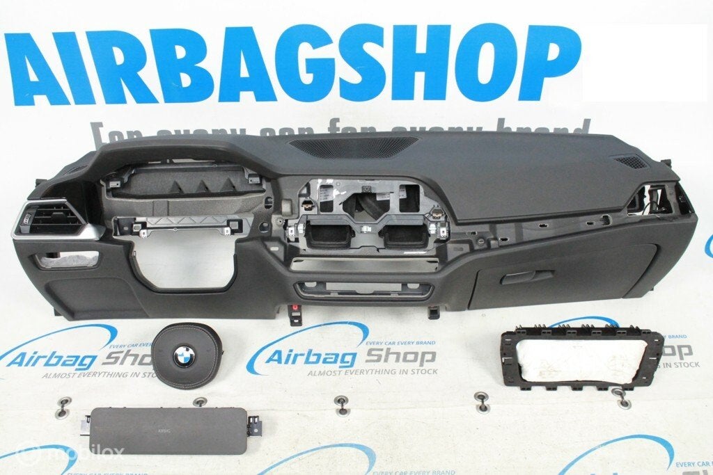 Airbag set dashboard zwart speaker BMW 3 serie G20 2019-...., Gebruikt, Ophalen of Verzenden