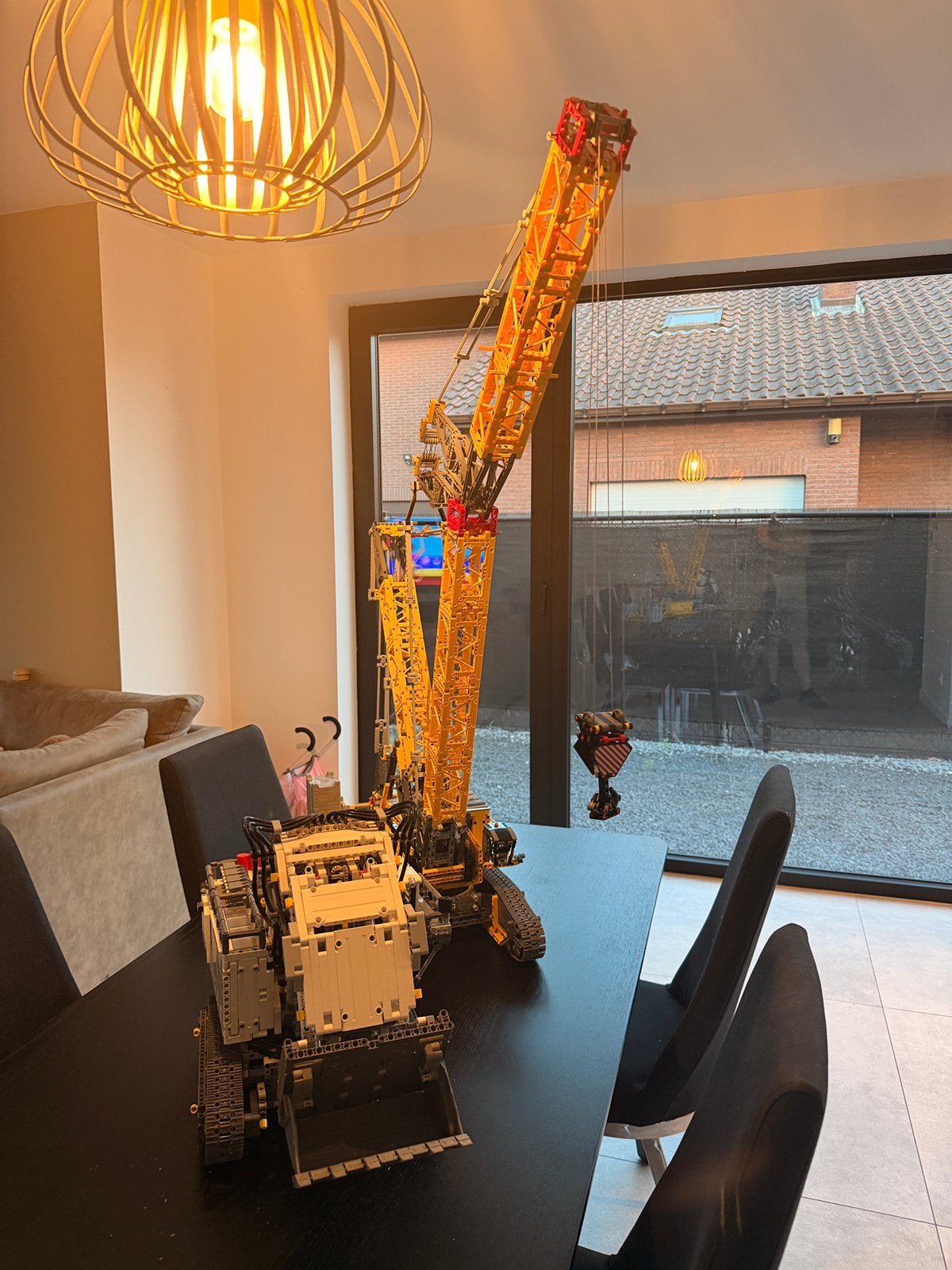 Lego Liebherr LR 13000 & 9800, Ophalen, Lego, Overige typen, Zo goed als nieuw