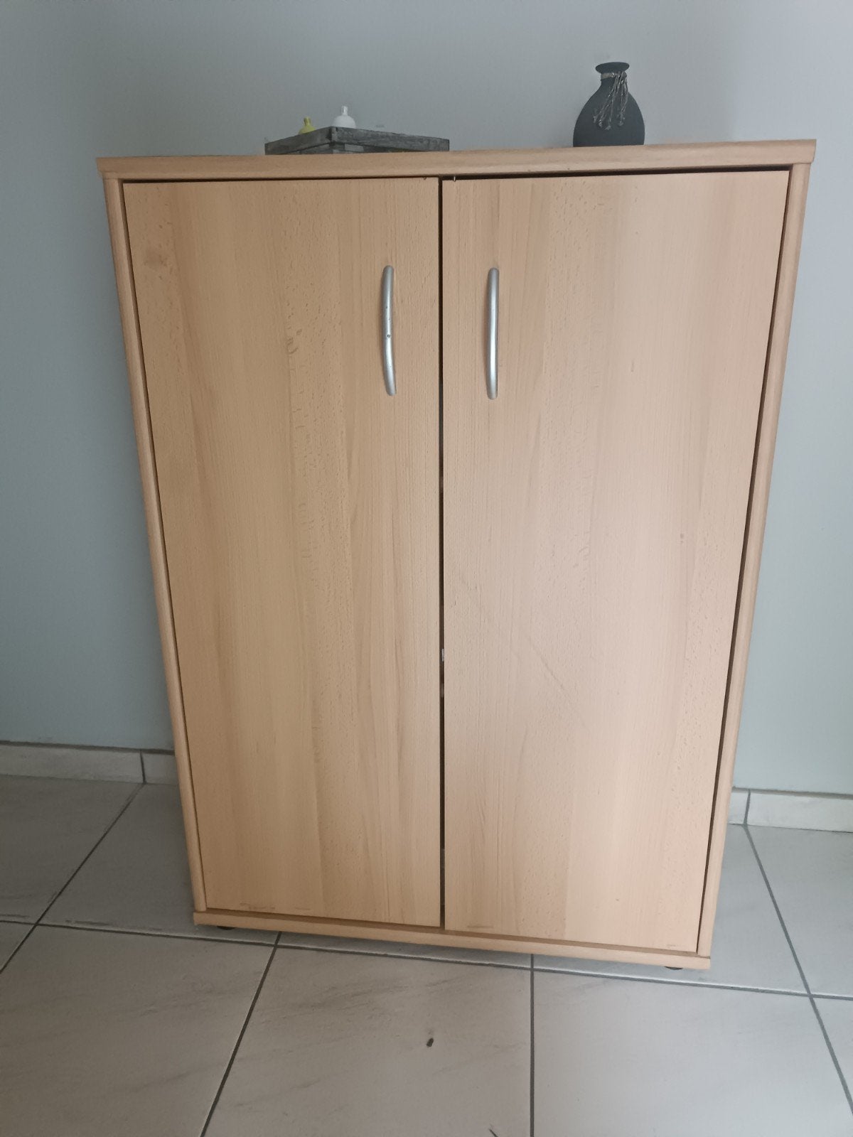 Kleine opslageenheid met 2 deuren, Ophalen