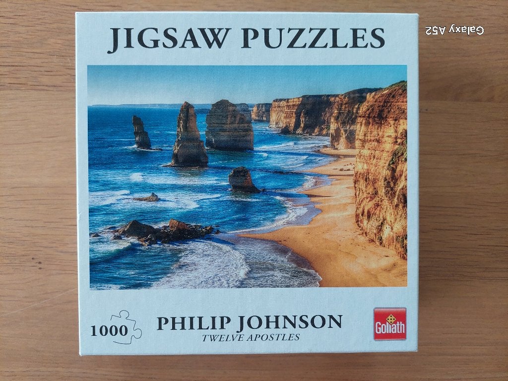 puzzel 1000 st - Goliath - Zuid-Afrika: twelve apostles, Ophalen of Verzenden, 500 t/m 1500 stukjes, Zo goed als nieuw, Legpuzzel