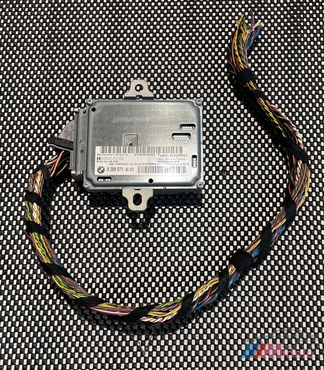 BMW F20 RADIO VERSTERKER MET HOUDER 9289971, Auto diversen, Autoradio's, Ophalen of Verzenden, -, -, -