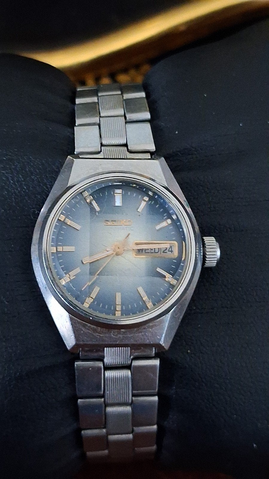 Montre vintage Seiko Hi-Beat Automatique, Enlèvement ou Envoi, Acier, Seiko