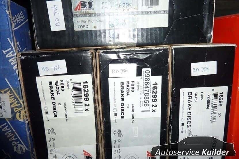 Remschijven  voorzijde Ford KA  Ford fiesta Mazda 121 Nieuw, Neuf, Ford, -, -