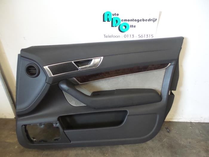 Revêtement portière 4portes avant droite d'un Audi A6 (A6, -, Utilisé, -, -