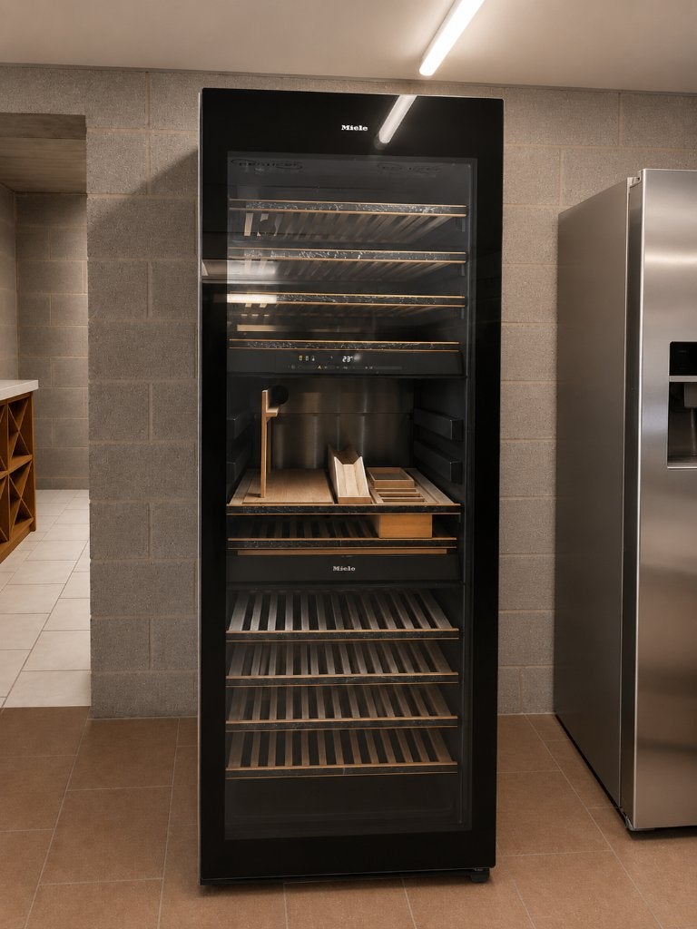 Cave à vin MIELE KWT 6832SGS –3 zones –Neuve excellent état, Electroménager, Enlèvement, Neuf, 60 cm ou plus, 160 cm ou plus