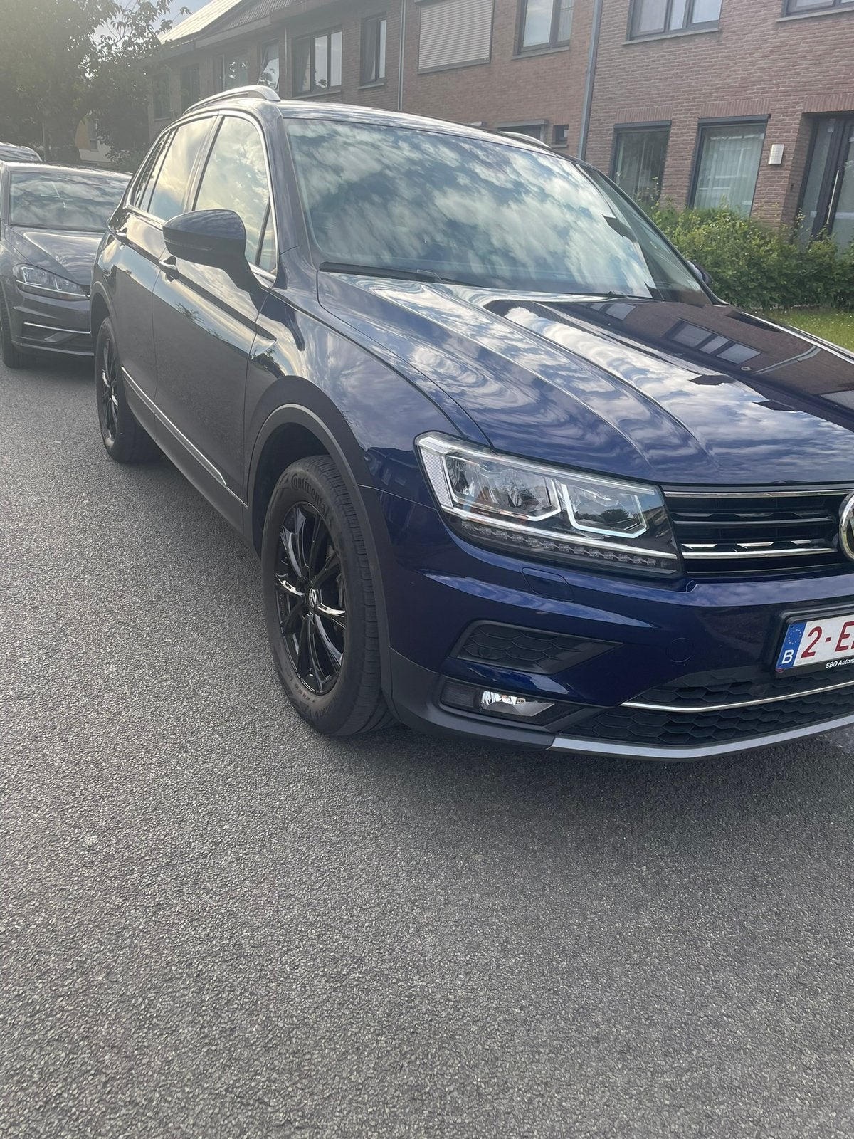 Tiguan 4motion 2L, Auto's, Automaat, Zwart, Blauw, Particulier
