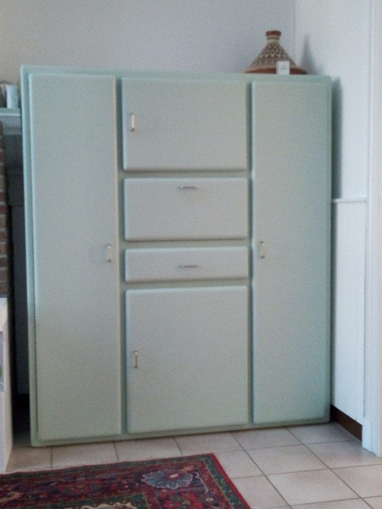 Cubex vintage kast, Enlèvement
