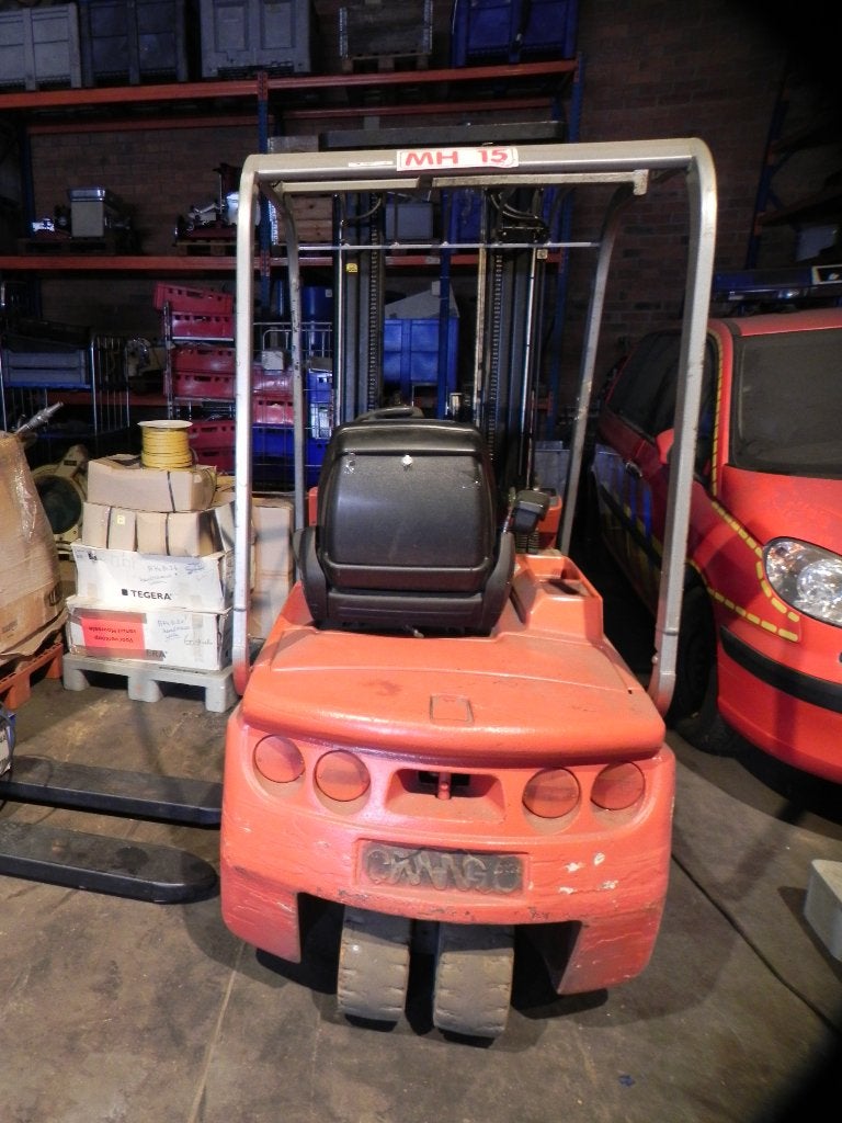 Heftruk BT  met zij shift, Enlèvement